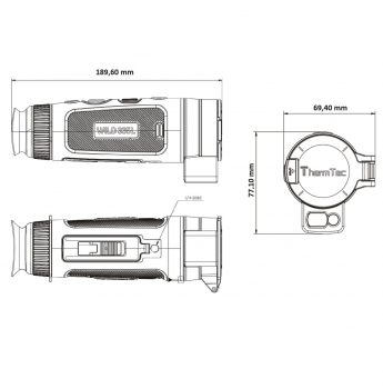 ThermTec Wild 335L LRF Wärmebildkamera